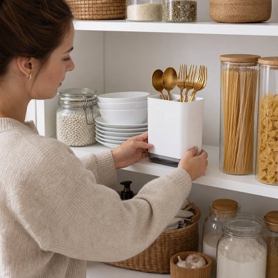 Porte couvert​ systeme drainage intégré