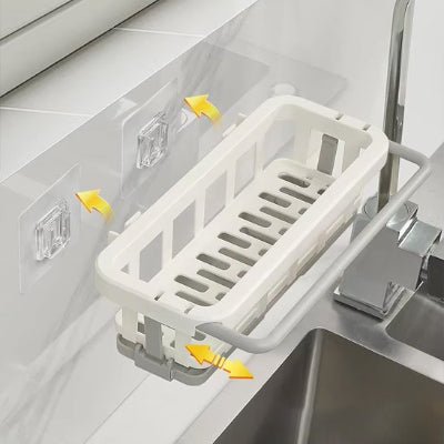 porte eponge avec systeme adhesif