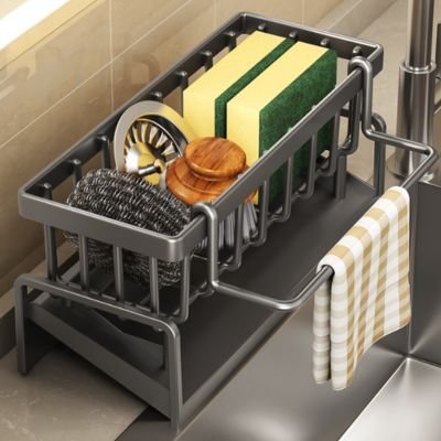 Porte éponge support torchon intégré 