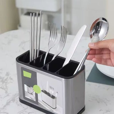 pot a ustensiles cuisine en metal