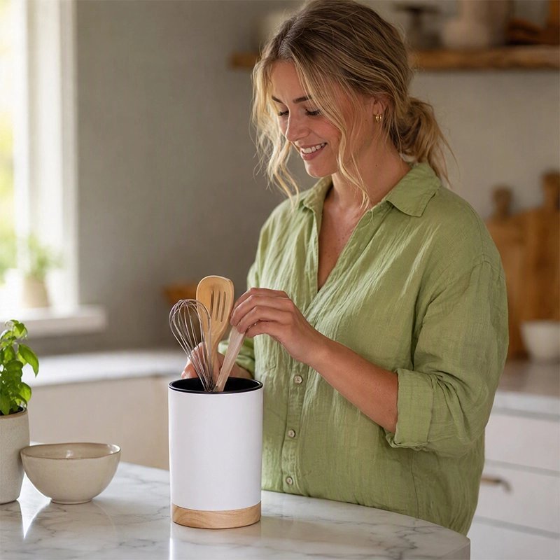 Pot ustensiles Cuisine plastique