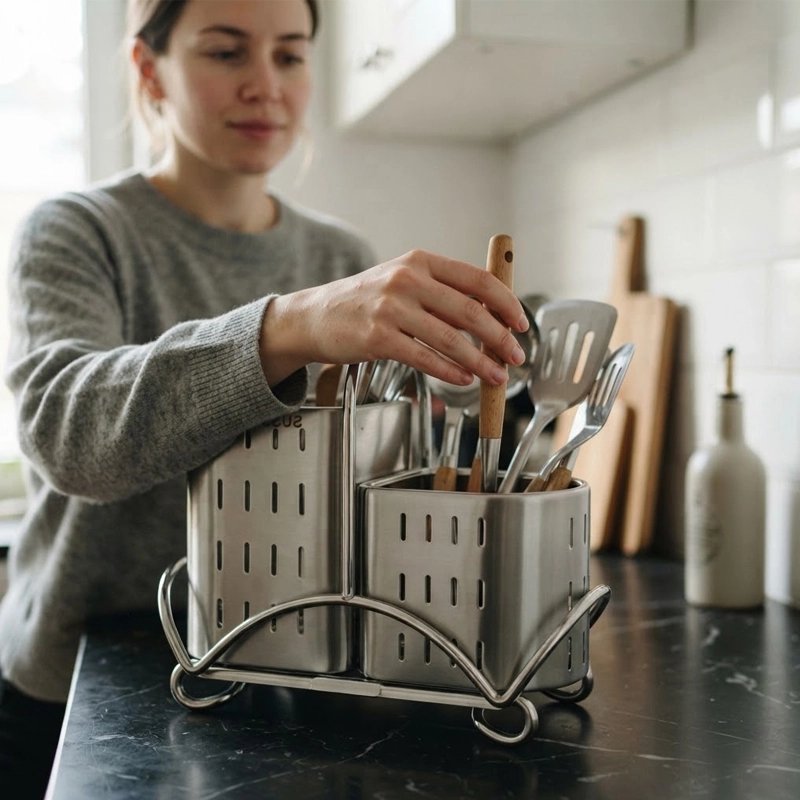 Pot ustensiles Cuisine résistant a la corrosion
