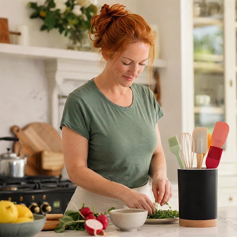 Pot ustensiles Cuisine silicone