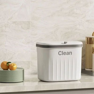 poubelle sous evier compacte