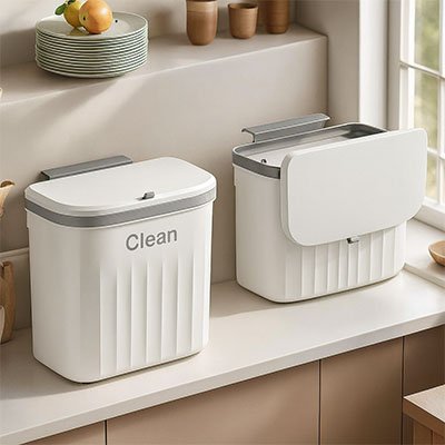 poubelle sous evier elegante