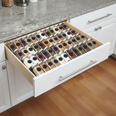 Range epice tiroir quatre niveaux