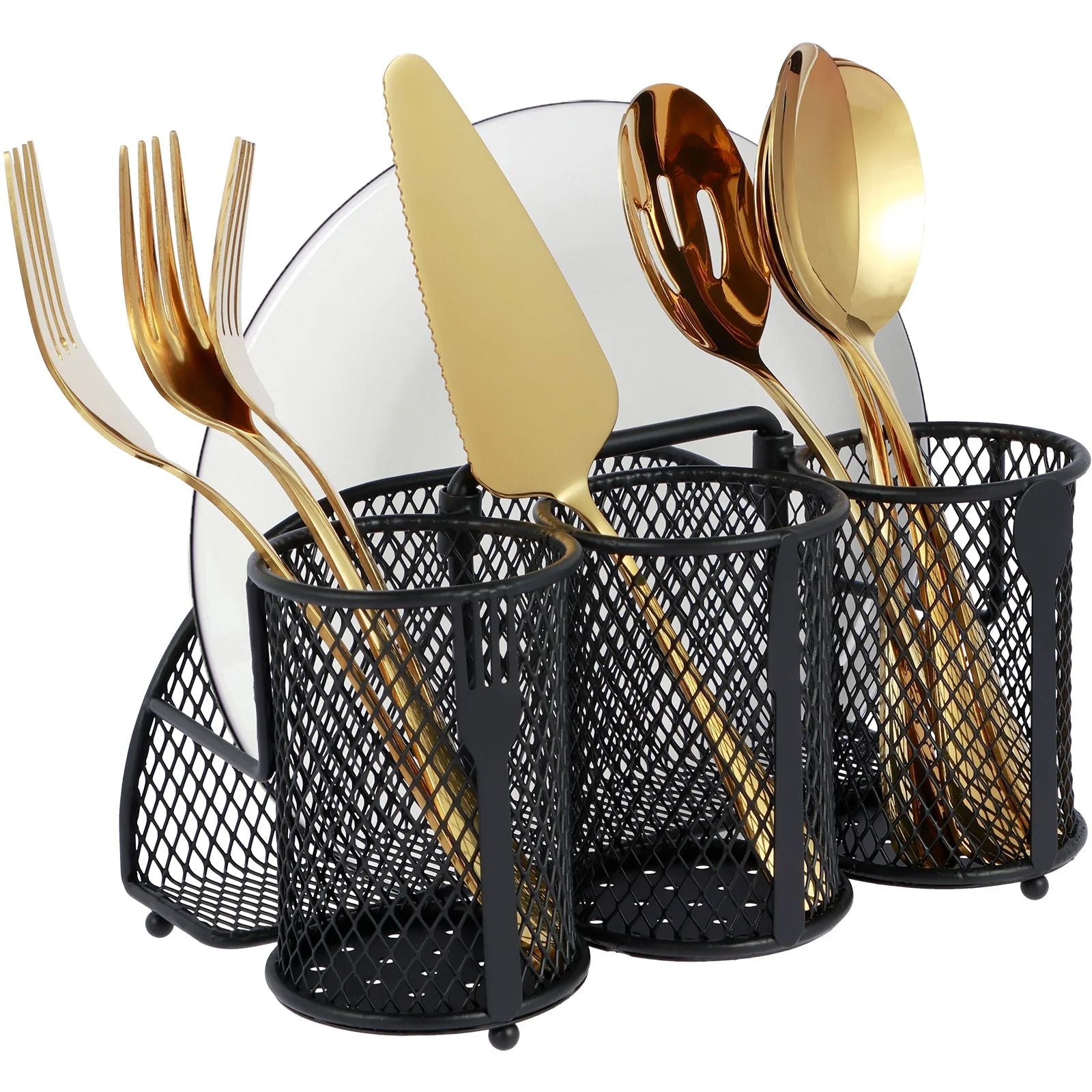 rangement a couverts trois compartiments