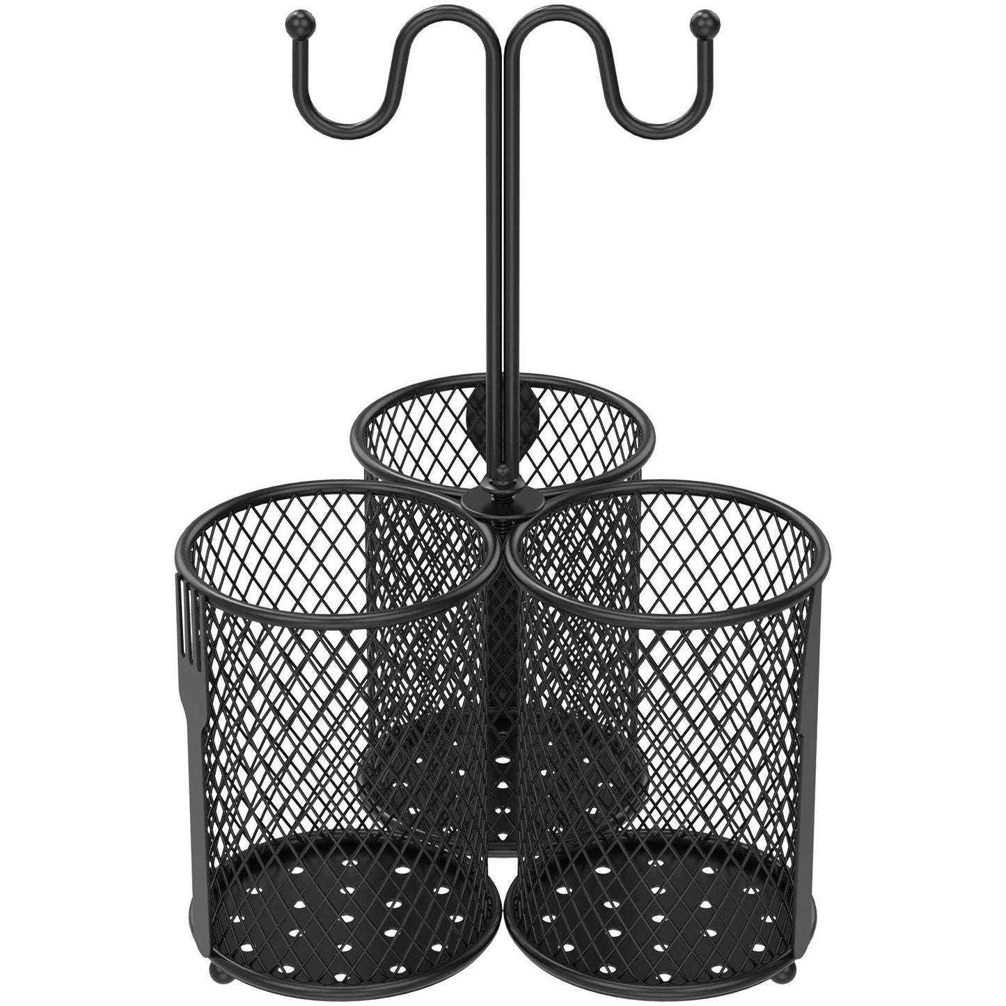 rangement a couverts avec tige porte tasse