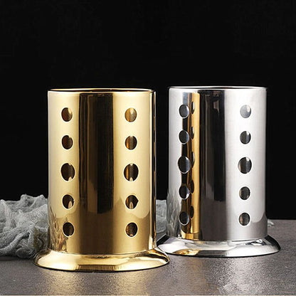 rangement pour couvert or argent dyade