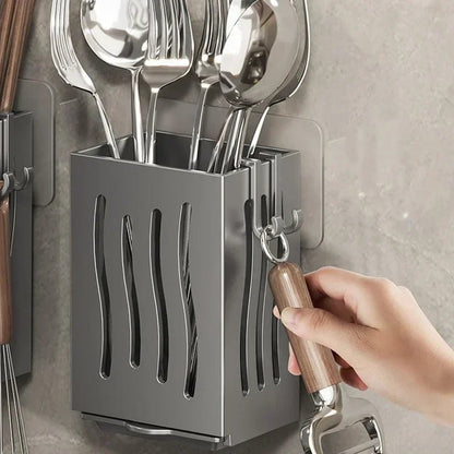 rangement pour couverts cuillere metal