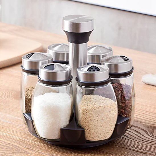 rangement pour épices rotatif 