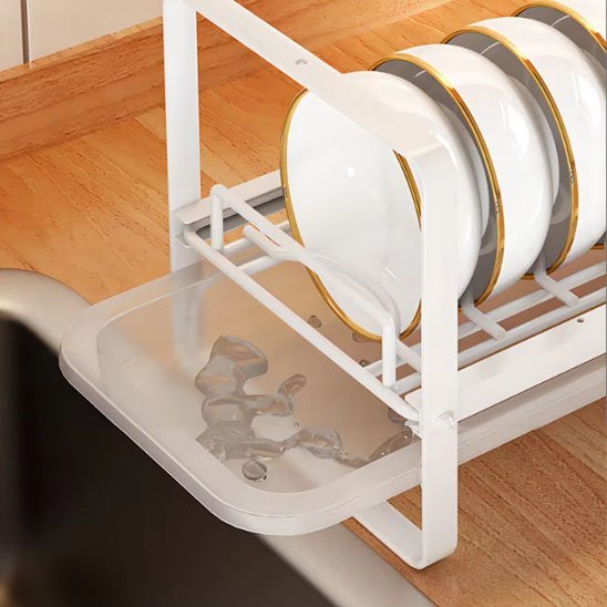 rangement sous evier egouttoir