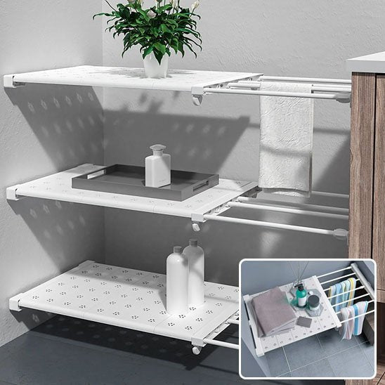 Rangement sous evier | Extensible - Essentiels de rangement