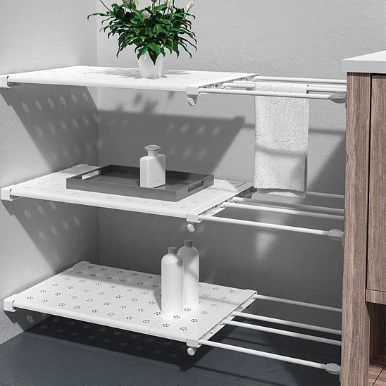 Rangement sous evier | Extensible - Essentiels de rangement