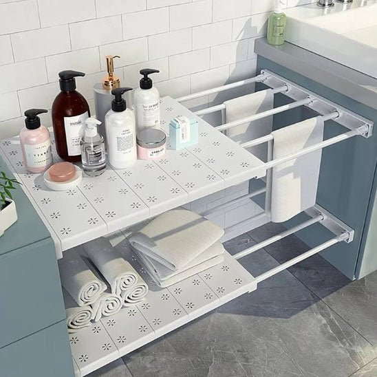 Rangement sous evier | Extensible - Essentiels de rangement