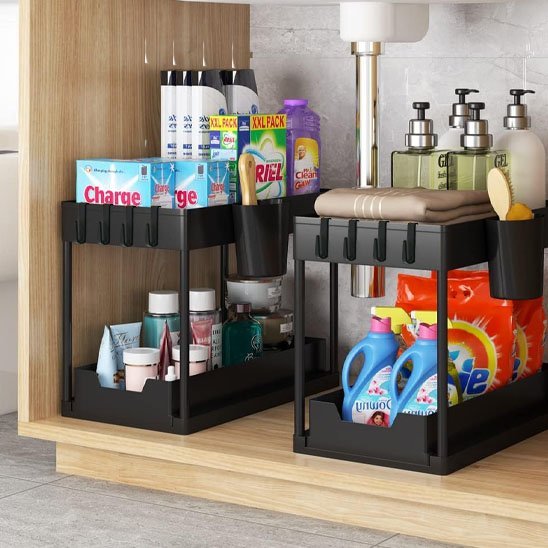 rangement sous evier modulable