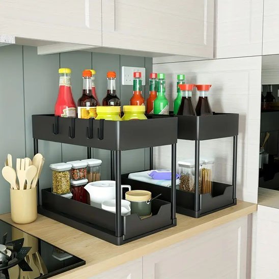 rangement sous evier comptoir